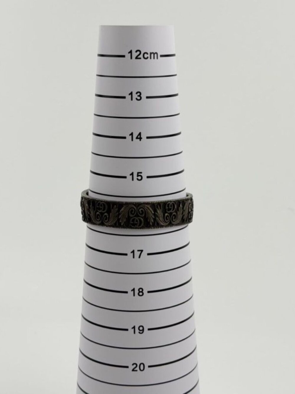 Gucci GG Marmont Bangle Bracelet Silver Vintage Ji Su Hboc - Picture 16 of 16